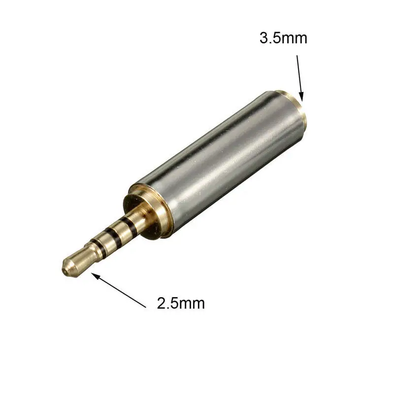 Conector chapado en oro detalle