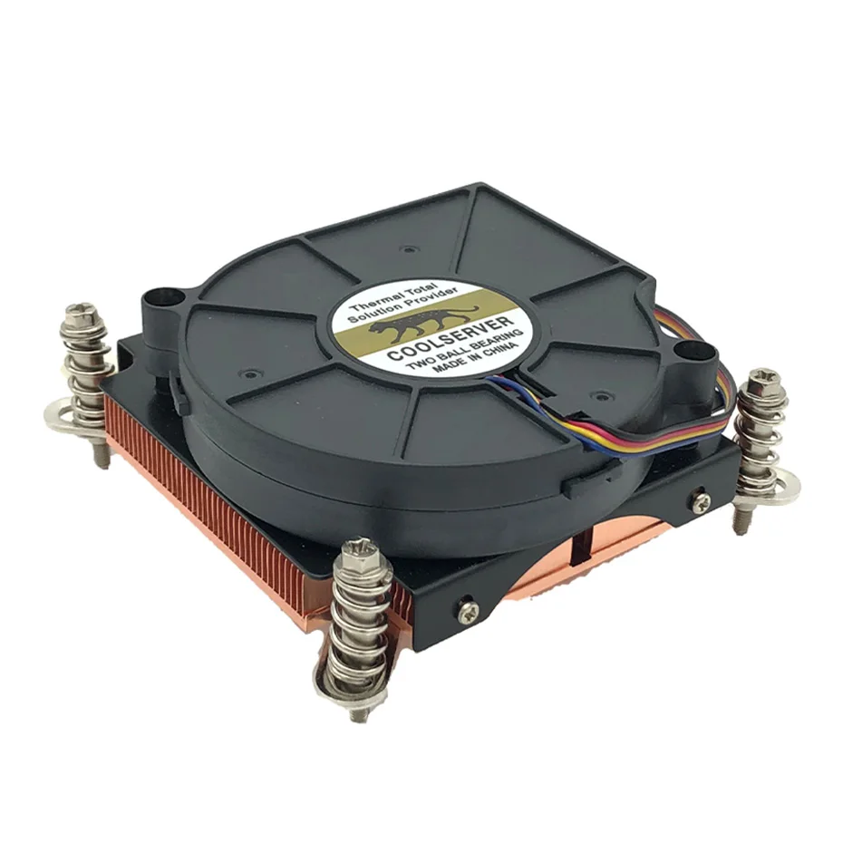 Ventilador y cobre