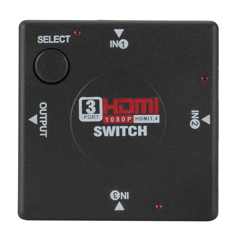Conmutador HDMI 3 en 1 - instalación