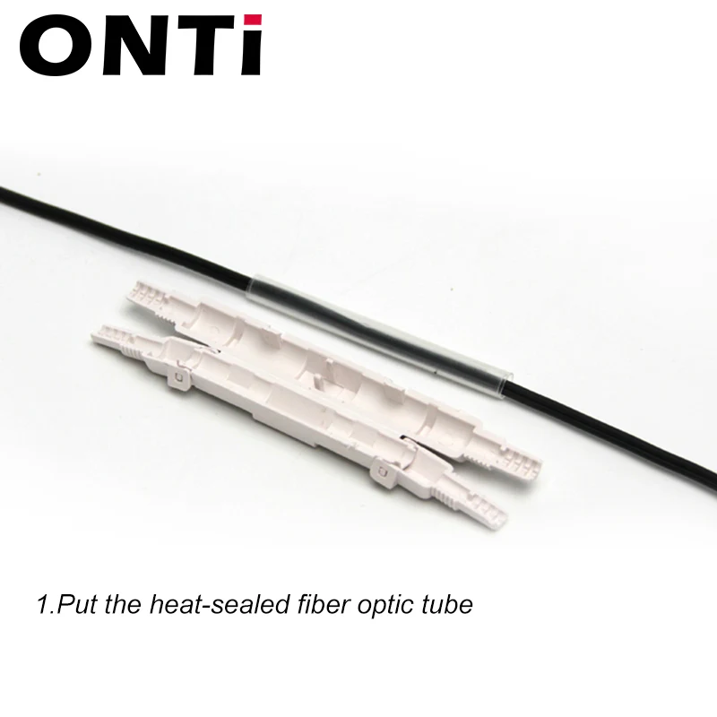 Caja Protección Fibra Óptica ONTI – Tubo Termorretráctil Redondo - imagen 4
