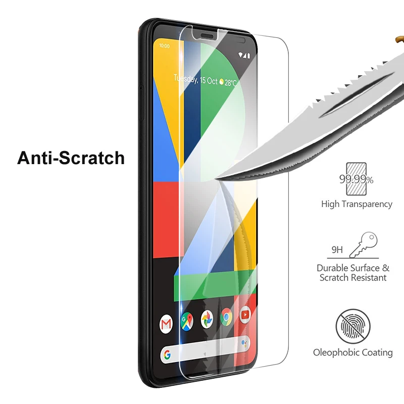 Protector de Pantalla Vidrio Templado Pixel 4/4 XL/4a/5G - 9H 0,26mm - imagen 5