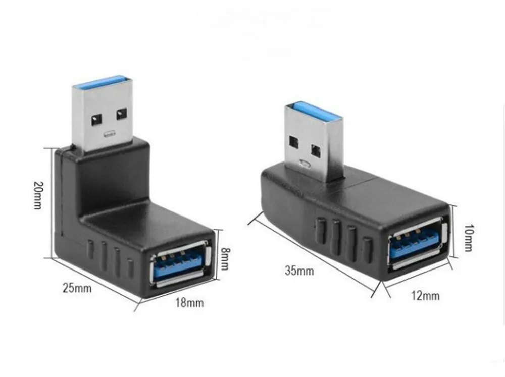 Vista lateral del conector