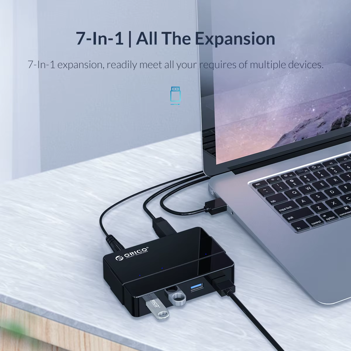 Detalle de puertos USB 3.0