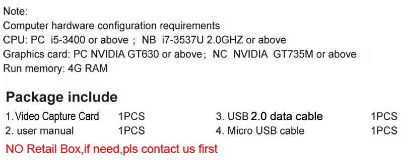 Tarjeta conectada en configuración de streaming
