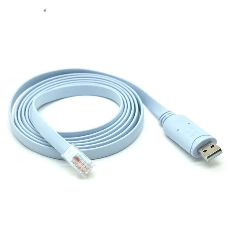 Cable Consola USB RJ45 – Compatible Cisco Huawei HP Fortinet - imagen 5