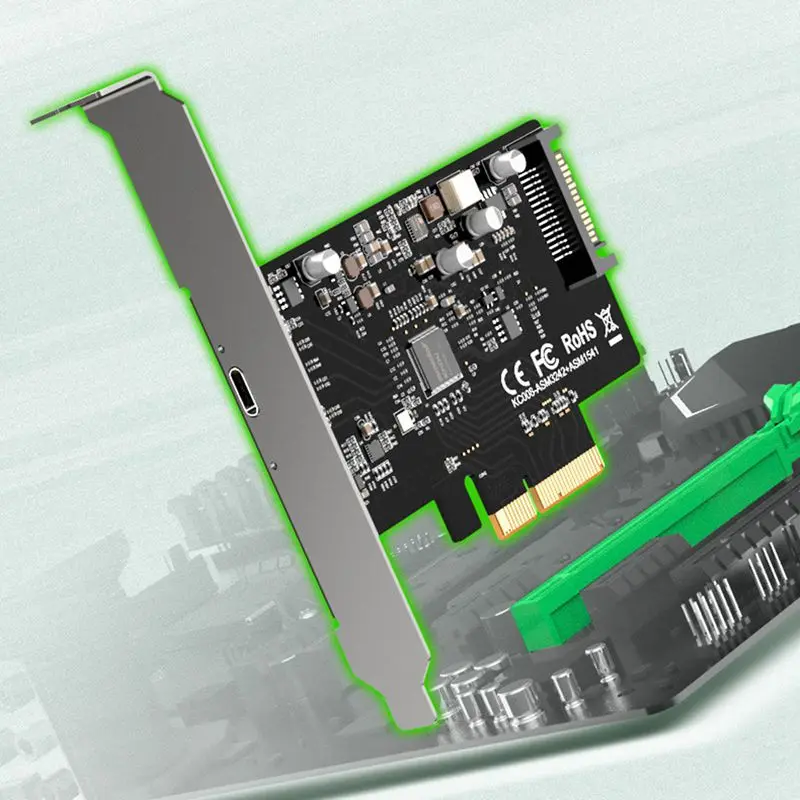 Conexiones traseras y LED