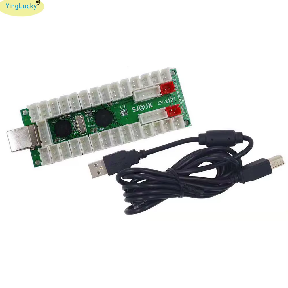 Placa controladora con rótulos de puertos