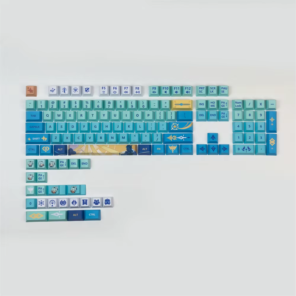 Keycaps PBT Yula Lawrence Perfil Cherry para Teclado Mecánico - imagen 2
