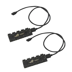Cable Extensor RGB con Hub Sincronización ASUS AURA y GIGABYTE
