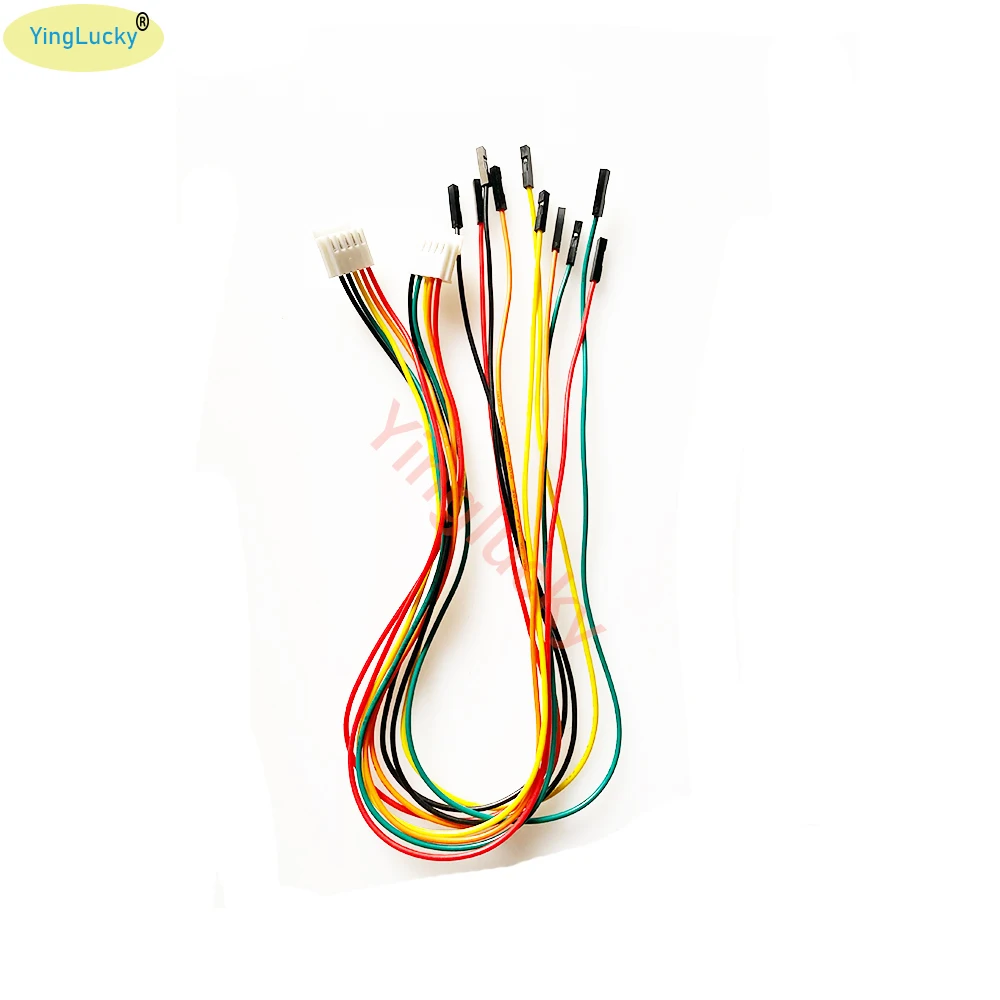 Joystick Sanwa conectado al cable