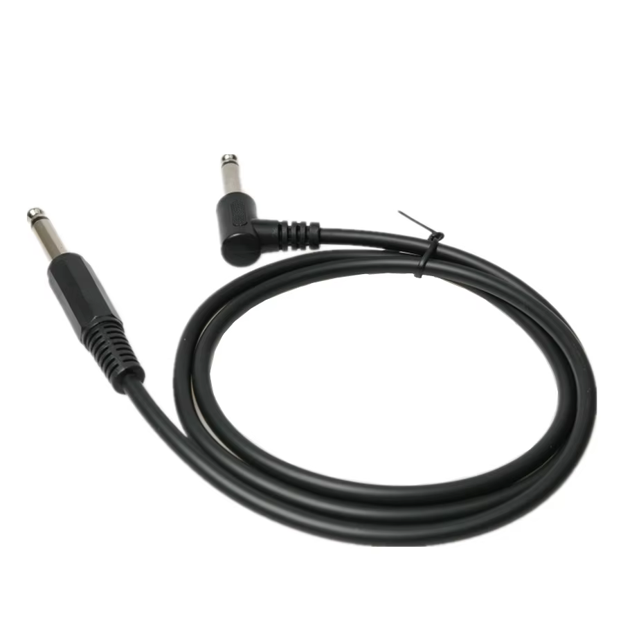 Cable mono jack para guitarra y bajo