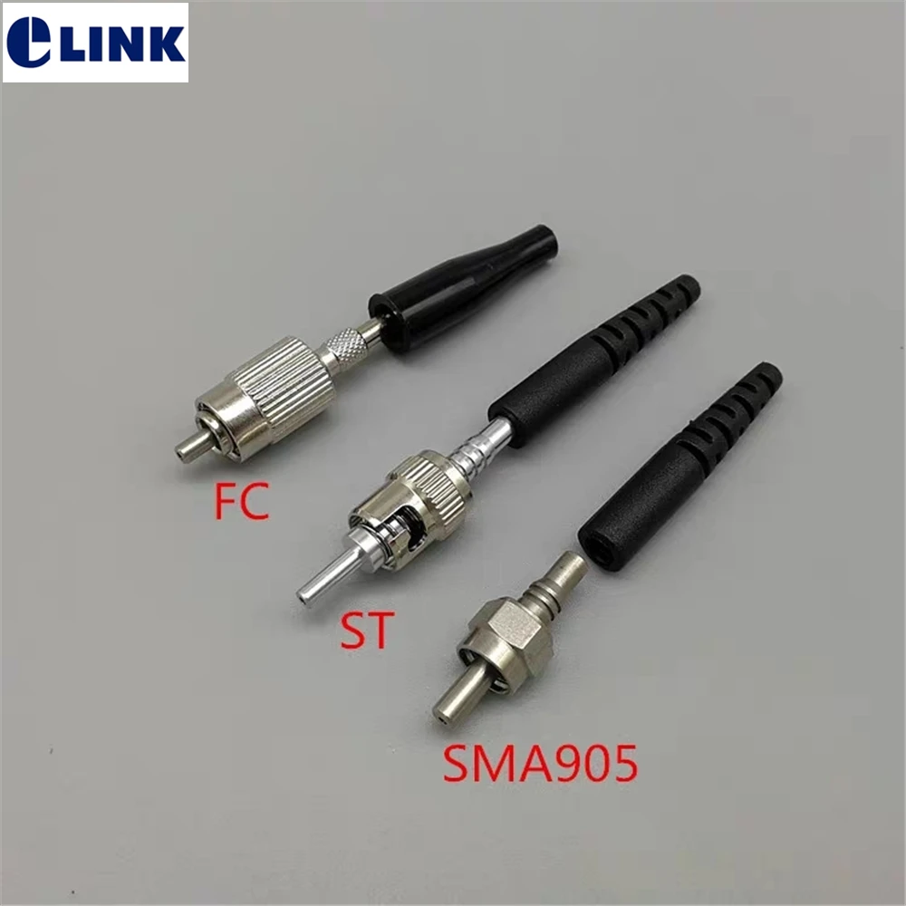 Conector ST/FC con virola metálica