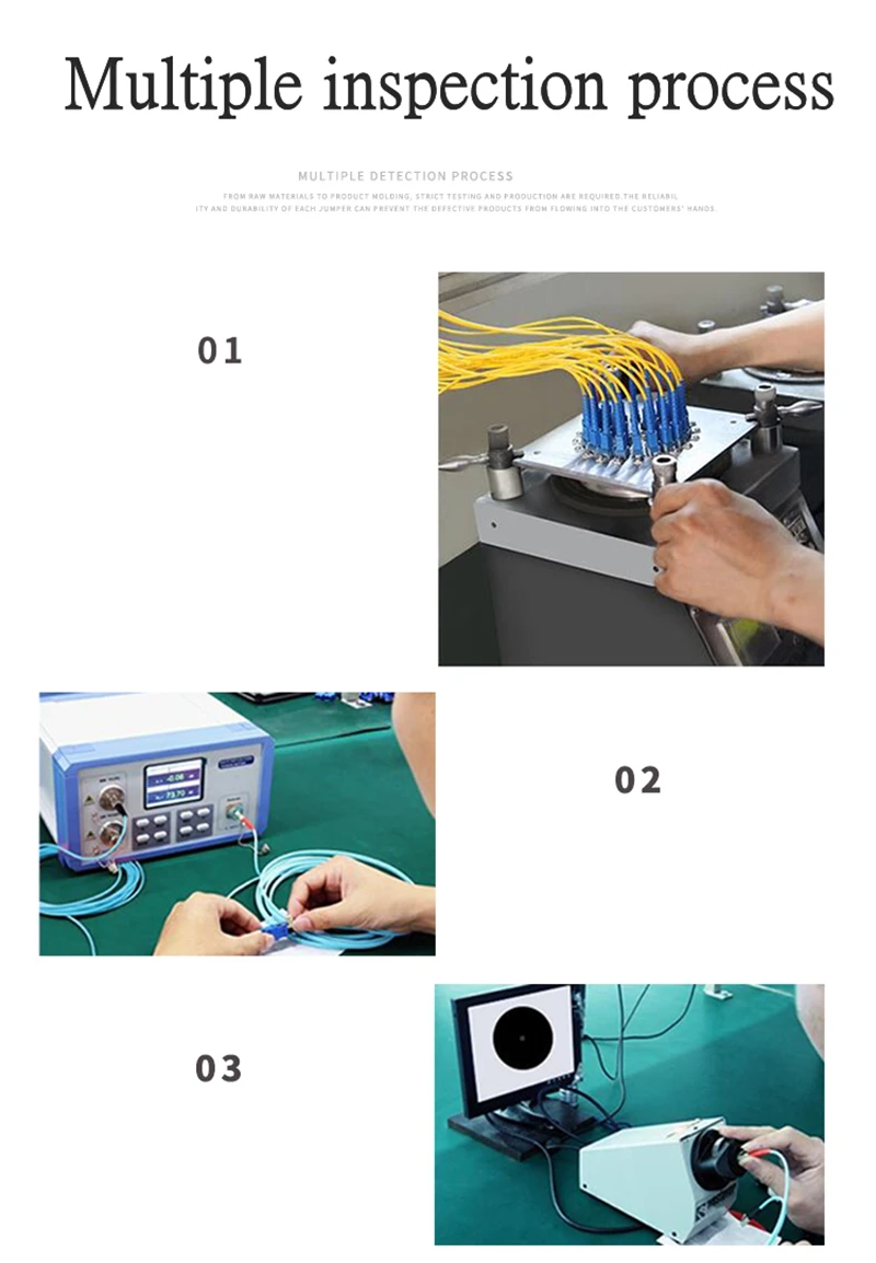 Cable OM3 con conectores LC-LC