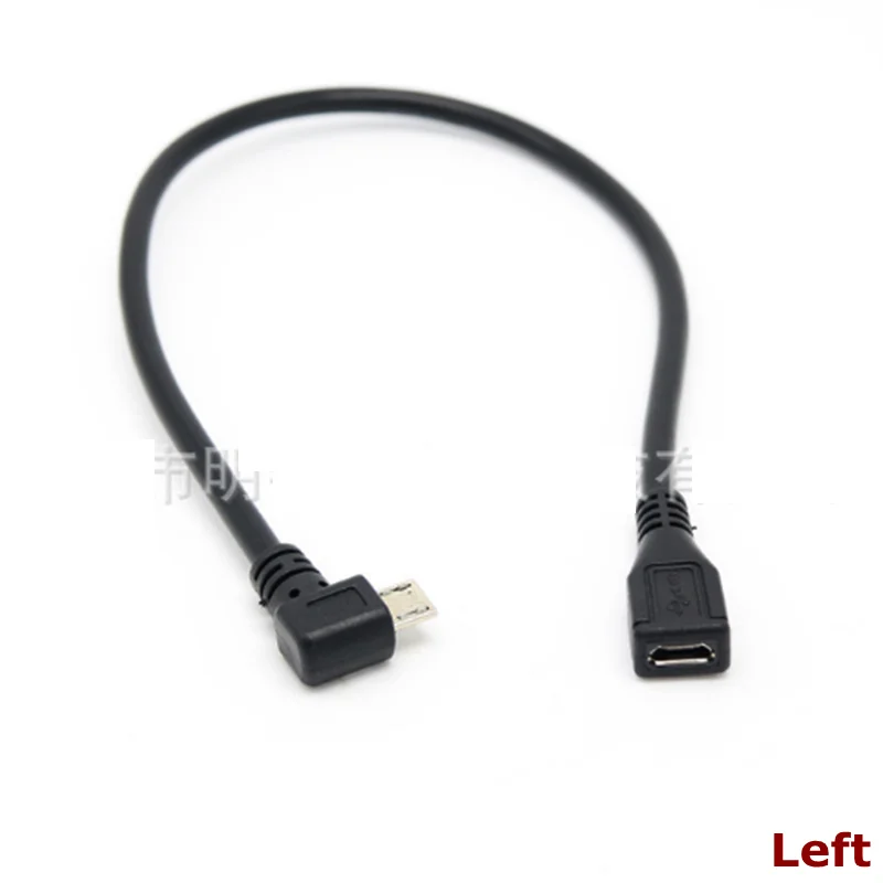 Adaptador Micro USB Hembra 90° Izquierdo/Derecho – Conector Angular - imagen 5