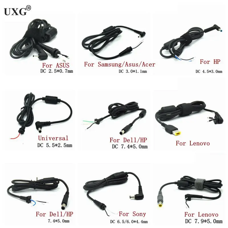 Conector DC UXG en mano