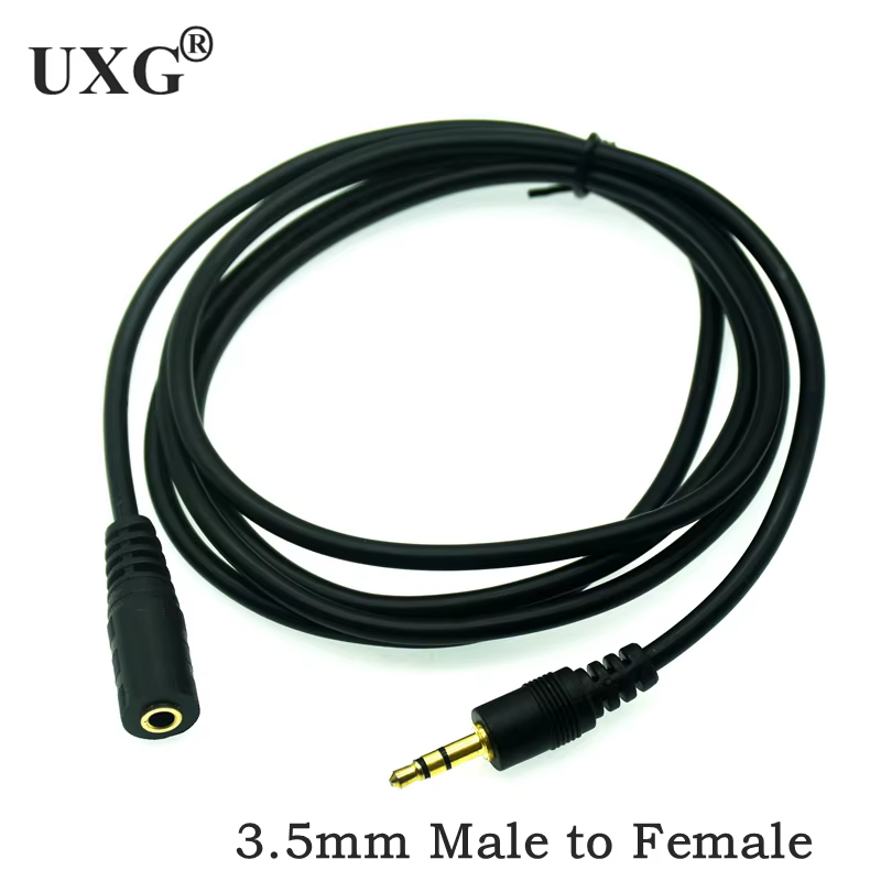 Detalle del conector 3,5 mm UXG