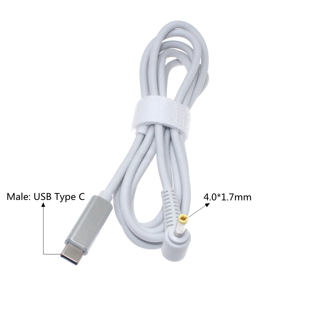 Cable USB-C a conector CC para cargador de portátil - imagen 2