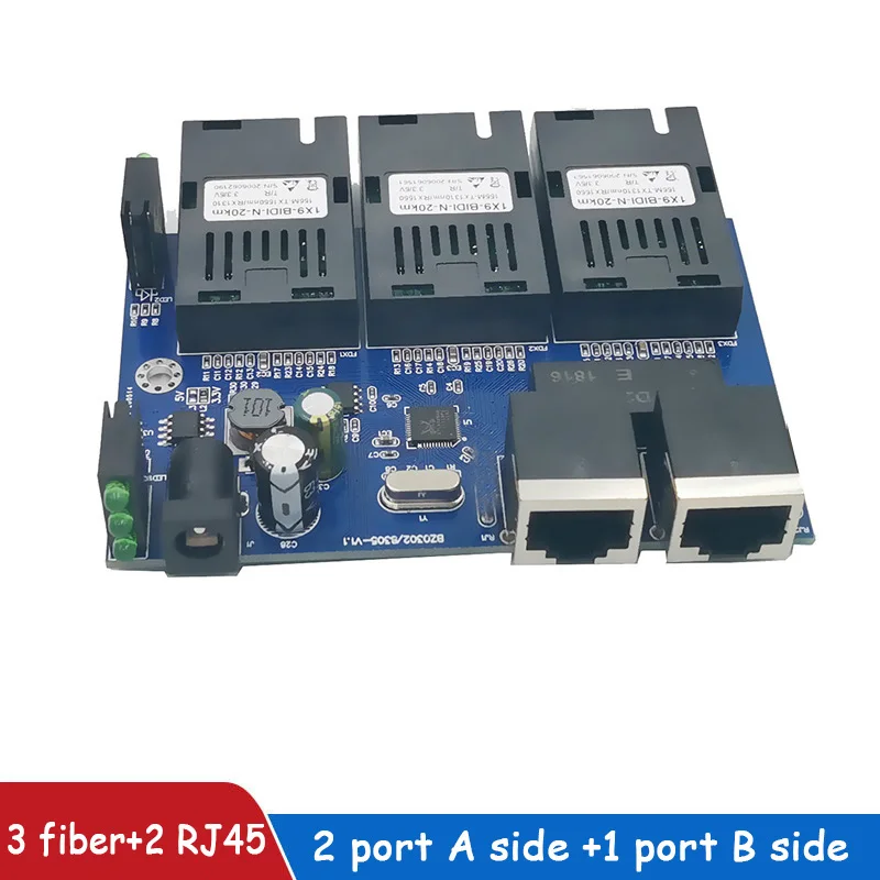 Conmutador 3F2E frontal