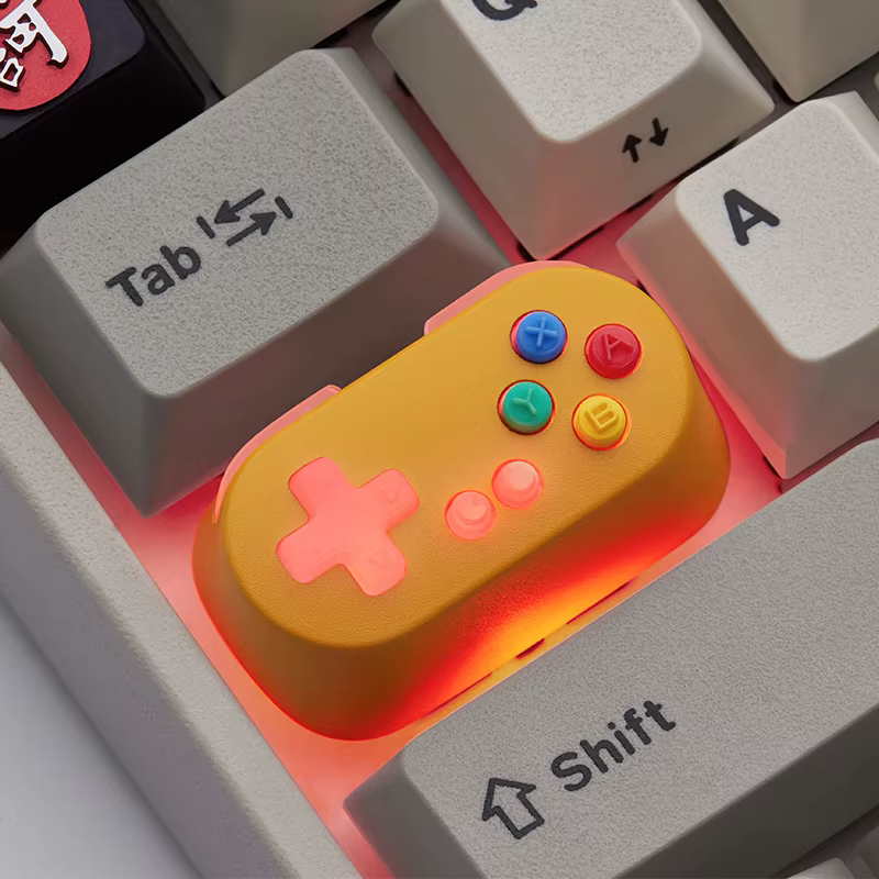 Detalle del keycap Holyoops