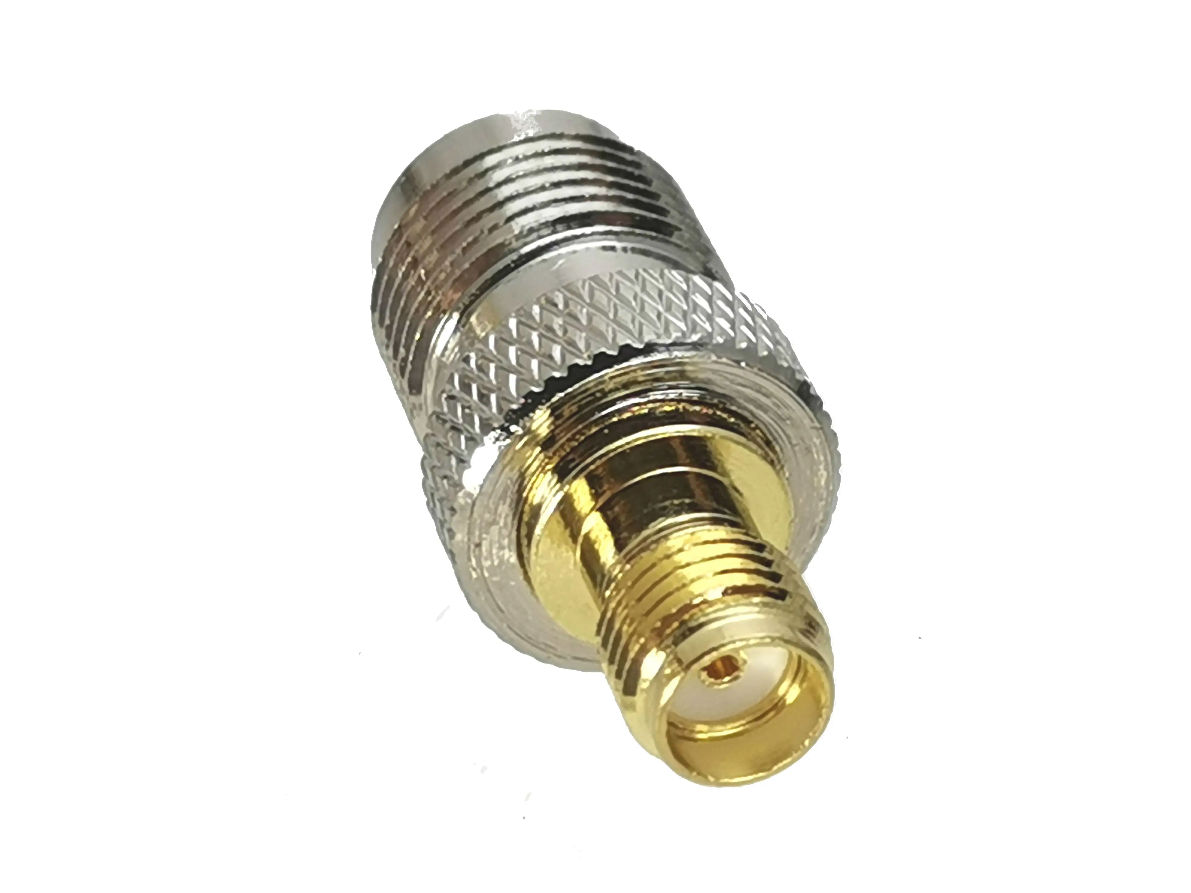 Adaptador SMA hembra a TNC hembra detalle rosca