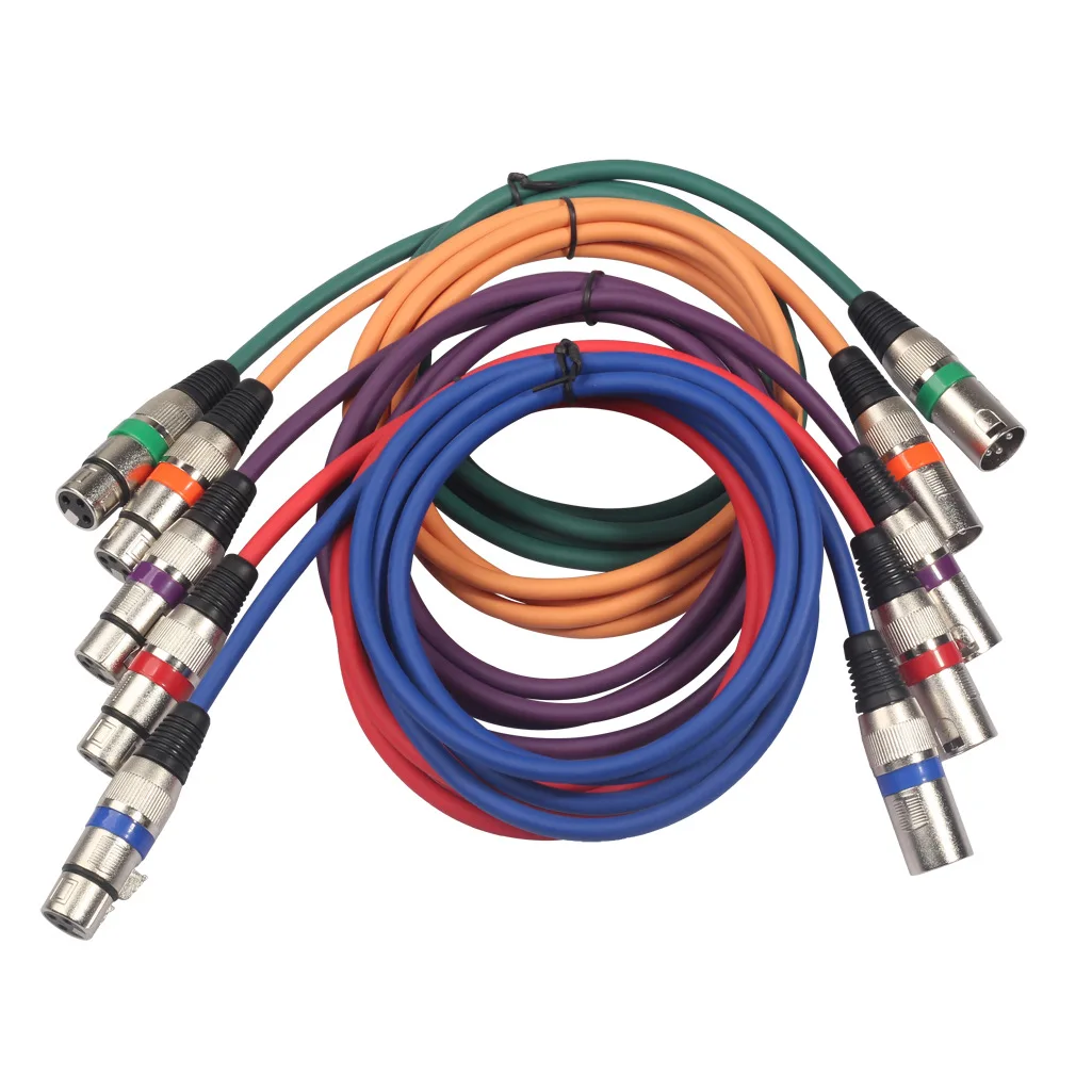 Cable XLR Macho-Hembra 3 Pines OFC Blindaje Trenzado – Audio Profesional - imagen 3