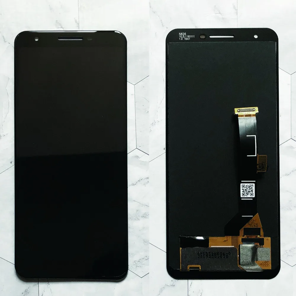 Ejemplo de pantalla instalada en un Pixel 3A