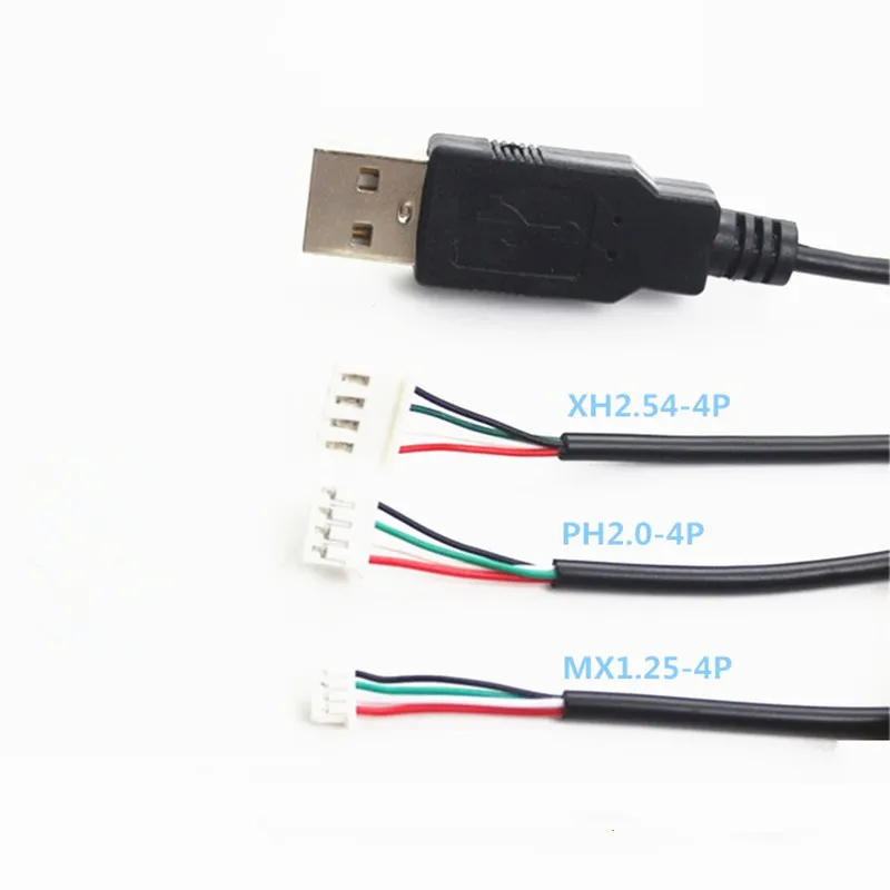 Cable USB Extensión 5V – Conector XH2.54 PH2.0 0,3m - imagen 2