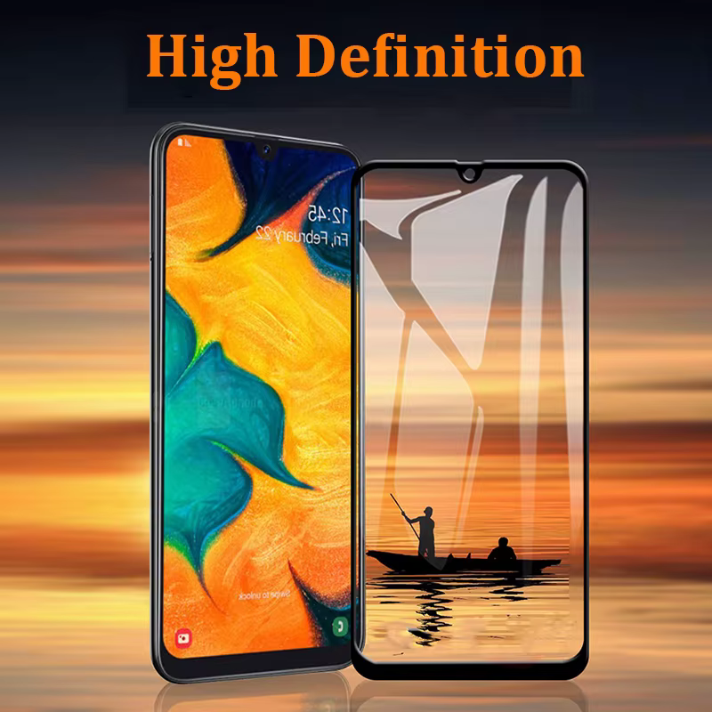 Protector de pantalla instalado en LG G7 ThinQ