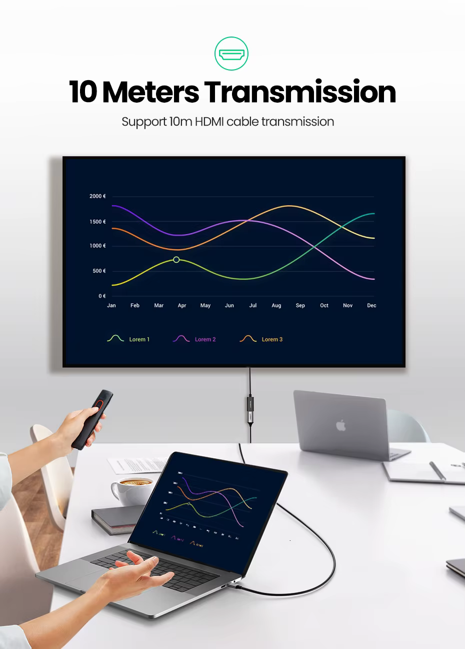 Transmisión estable - sin interferencias