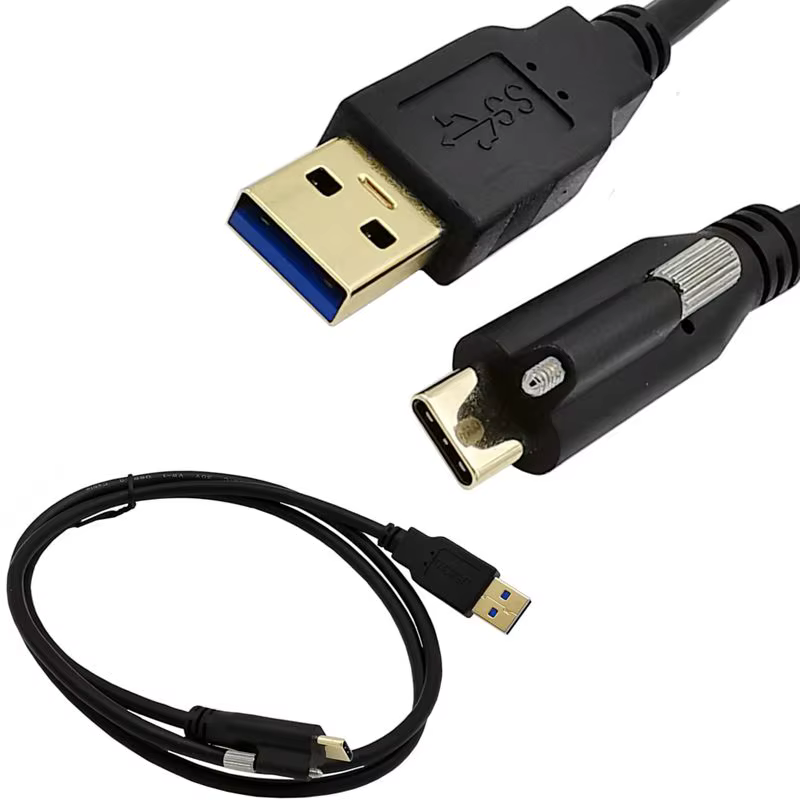 Conectores USB tipo C detalle