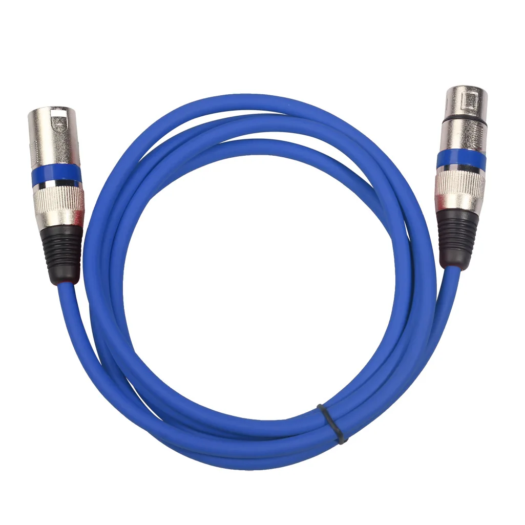 Cable XLR Macho-Hembra 3 Pines OFC Blindaje Trenzado – Audio Profesional - imagen 2
