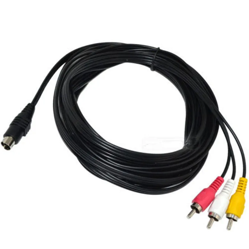 Cable S-Video 7 Pines a RCA Audio Video – 1,5 Metros - imagen 2