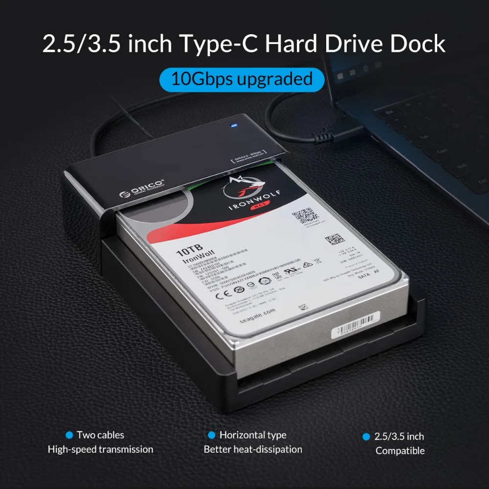 Case HDD Orico USB-C