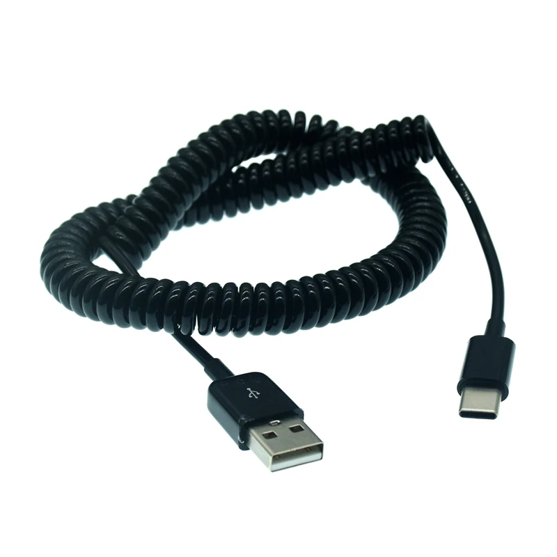Cable retráctil UXG con conectores Micro USB y USB-C