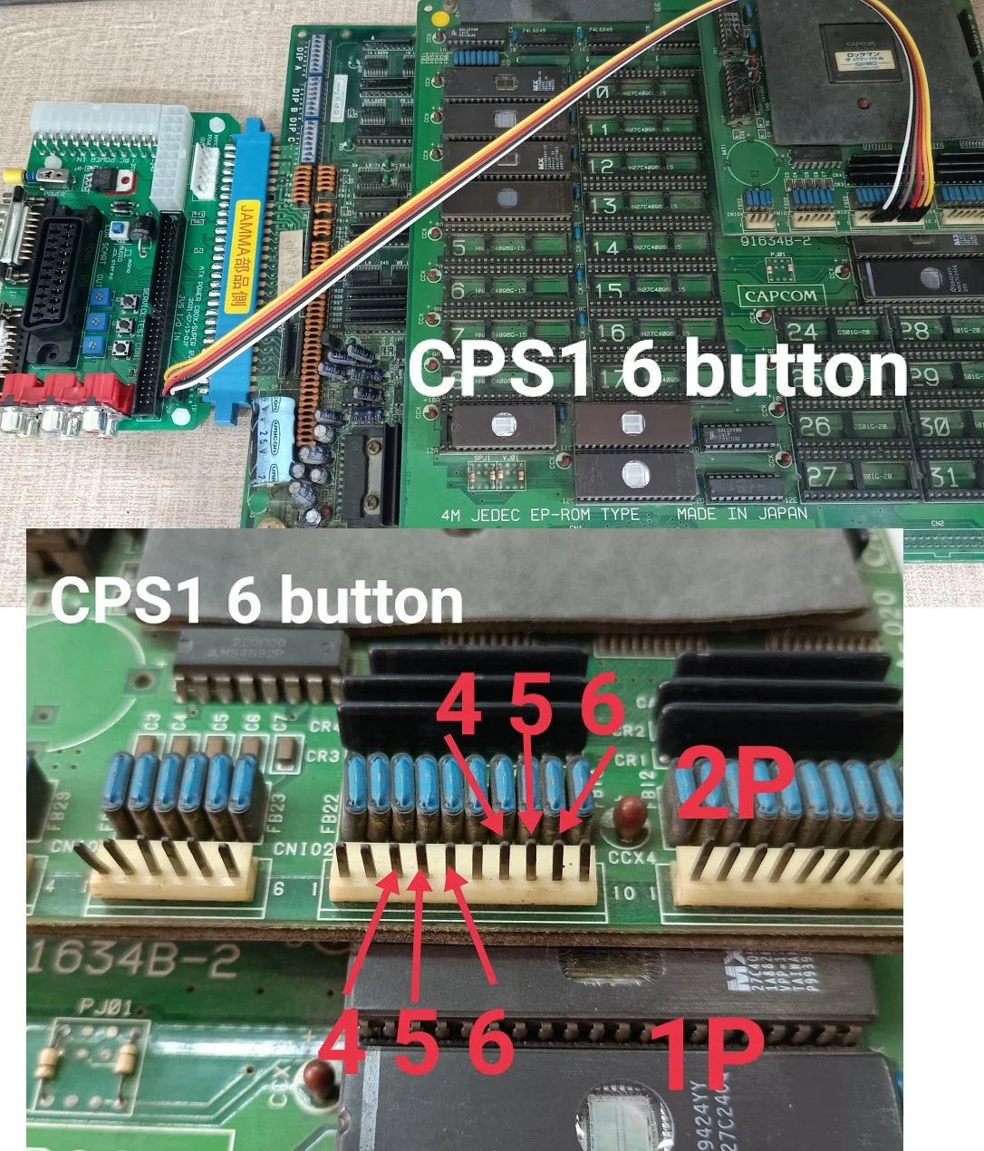 Conectores JAMMA y DB15