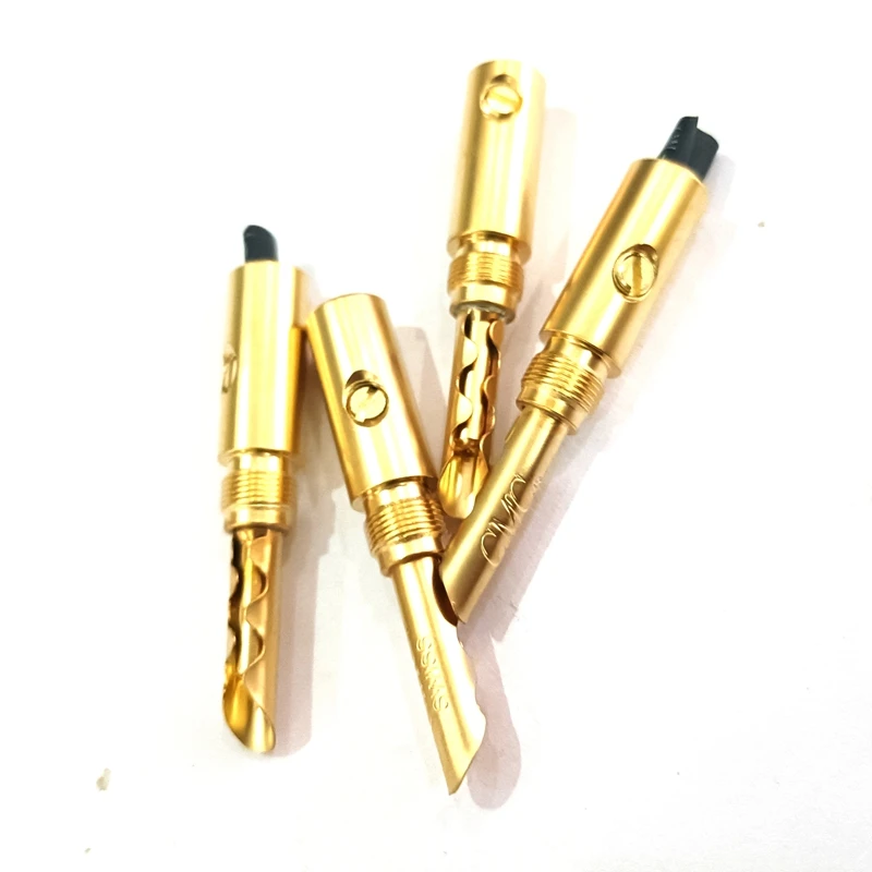 Enchufes Banana Oro 5mm - Conector Audio HIFI para Altavoces - imagen 5