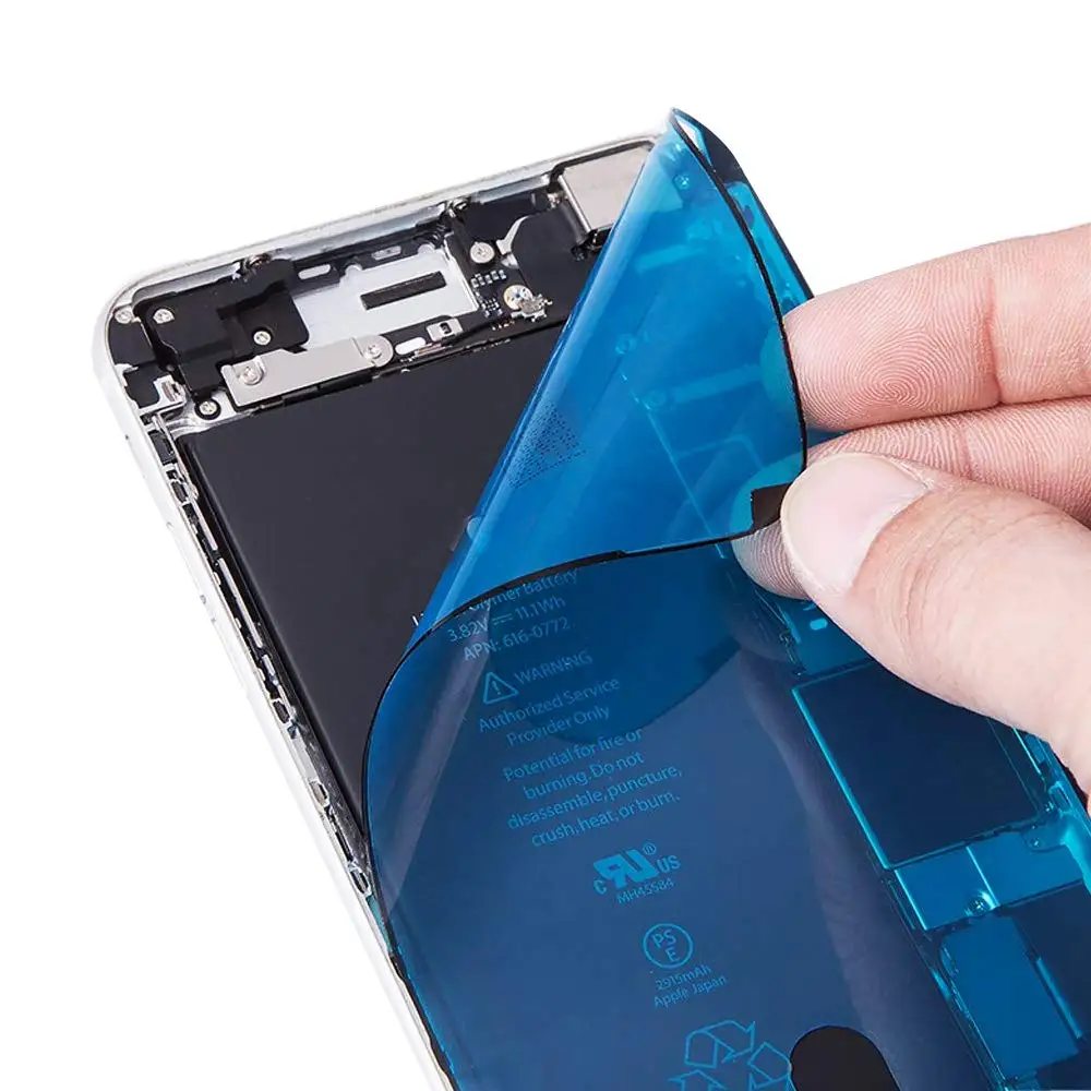 Detalle del adhesivo para LCD