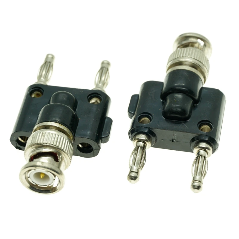 Conector BNC divisor con núcleo chapado en oro