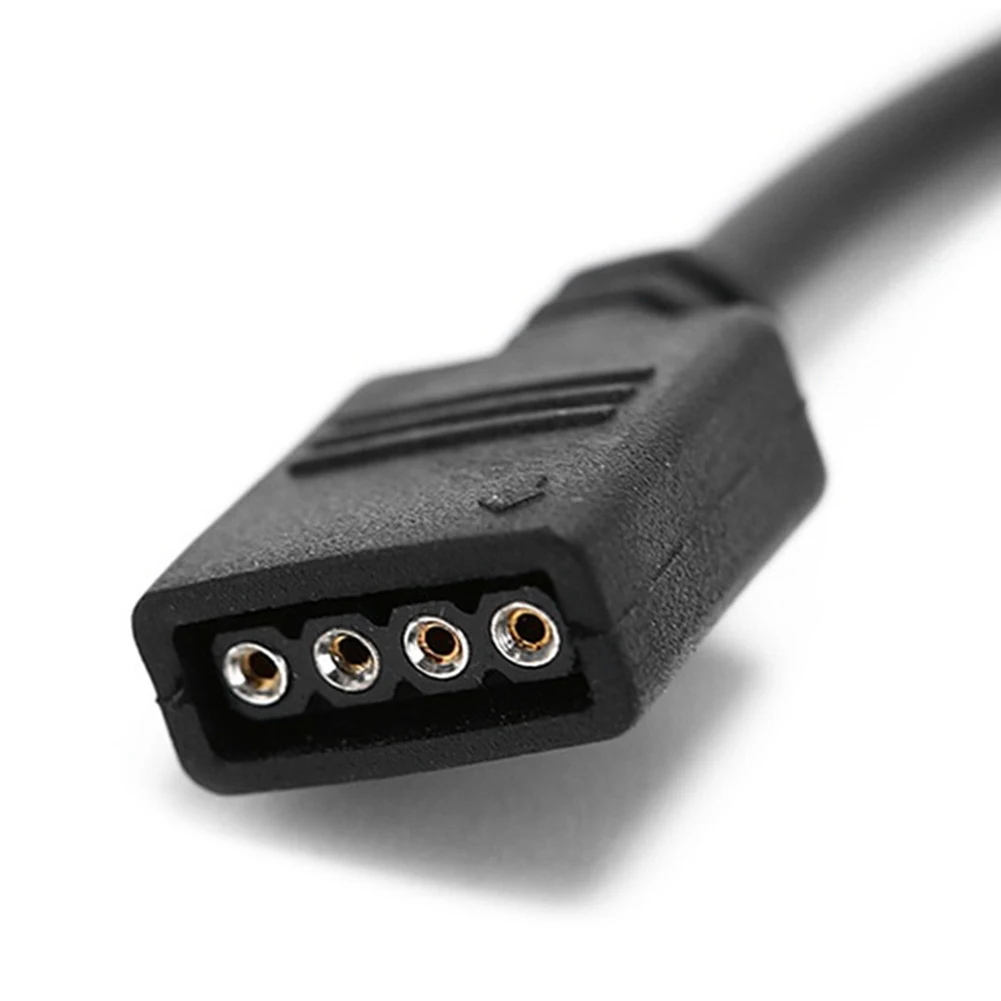 Cable Extensión LED RGB 5050/2835 - 4 Pines, Conector para Tiras - imagen 2