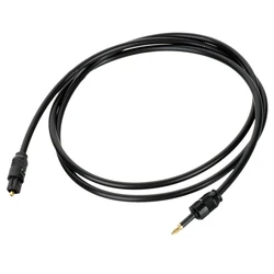 Cable Óptico SPDIF TOSLINK a Mini Jack - Audio Digital