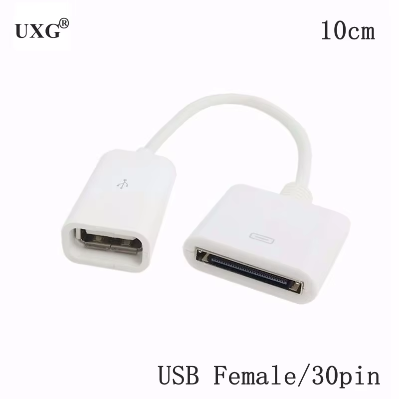 Cable adaptador mostrando ambos conectores