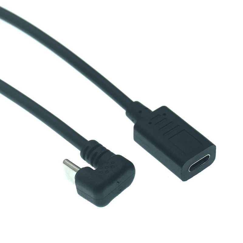 Extensor USB-C 180° Macho-Hembra – Alta Velocidad Transferencia Datos y Carga - imagen 5