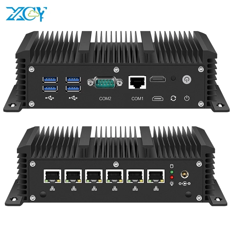 Mini PC Intel 6 Núcleos 2.5G WiFi 4G LTE con Virtualización