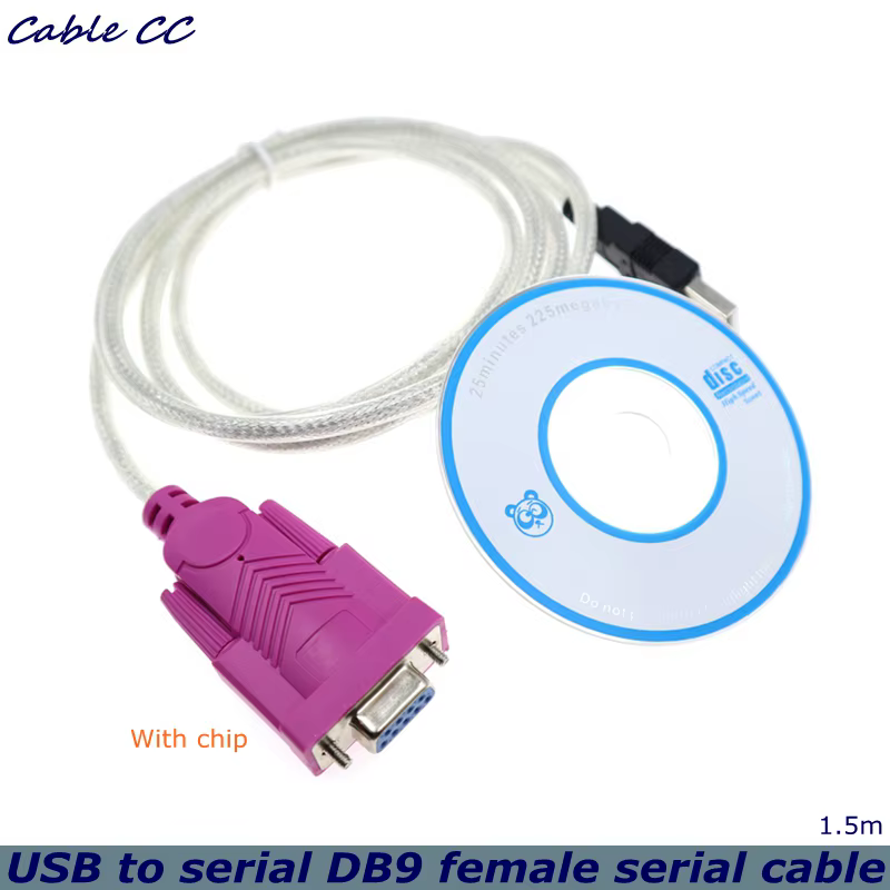 Cable USB a serie RS232 con chip dual