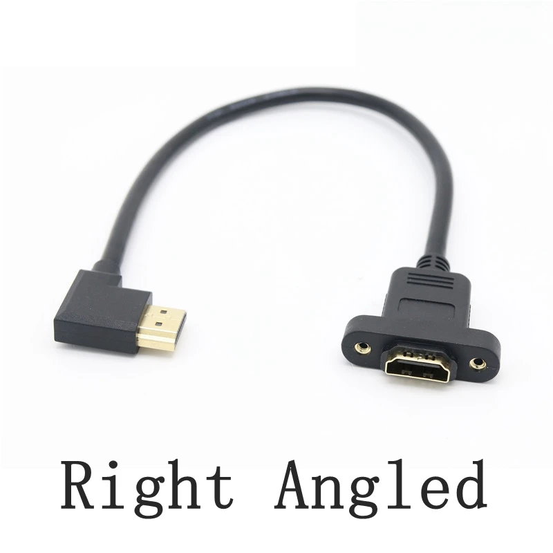 Conector HDMI 90° UXG montado