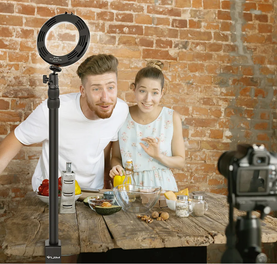 Trípode Vijimy LS03 con cabeza de bola giratoria