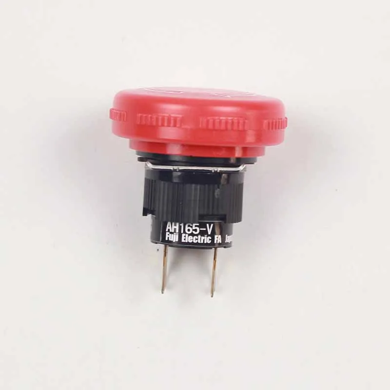 Botón Parada Emergencia Fuji AH165-V – Interruptor Eléctrico Industrial - imagen 3