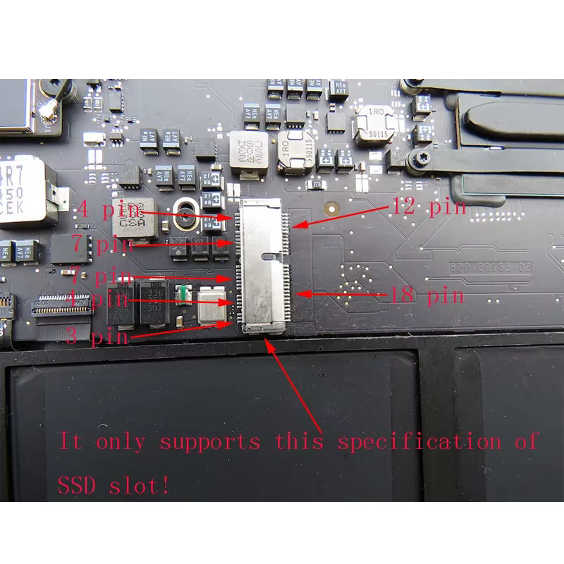 Adaptador visto desde otro ángulo