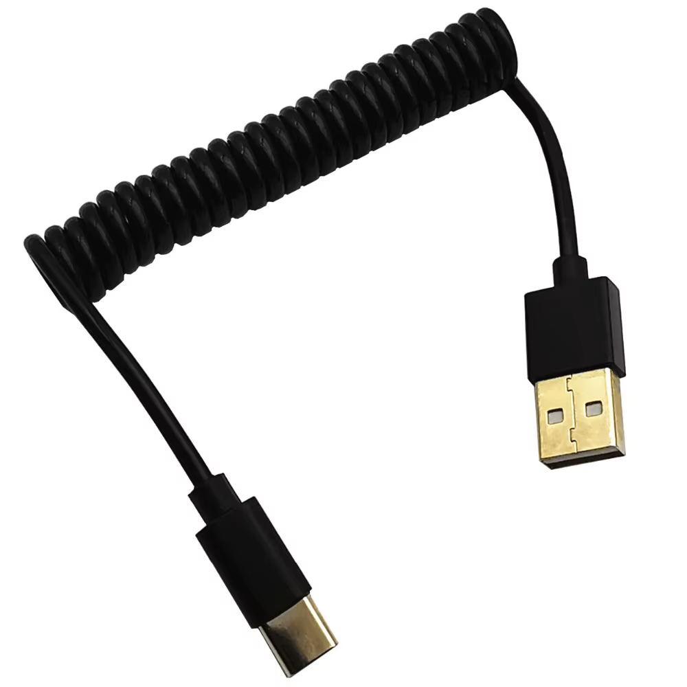 Cable en uso con dispositivo