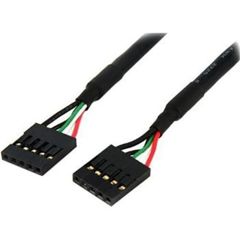 Cable USB interno de 50 cm con conectores hembra de 5 pines